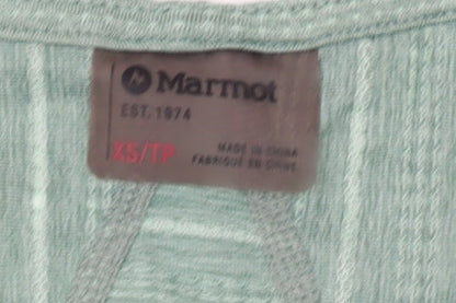 Marmot Women's Green XS Tank Top with Stripes