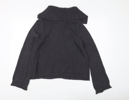 Womens UK Size 14 Marks and Spencer Grey Cardigan Jumper