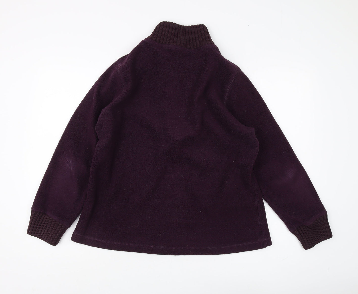 M&Co. Women's XL Purple Fleece Pullover Sweatshirt