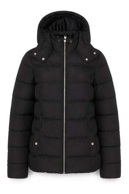 Womens UK Size S New Look Black Puffer Jacket