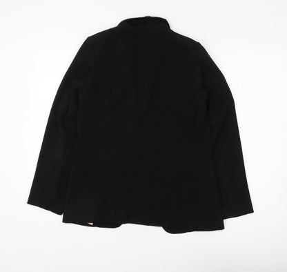 River Island Women's Blazer Black Size 10 Business