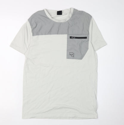 U.S. Athletic Men's Grey Medium Athletic Fit T-Shirt