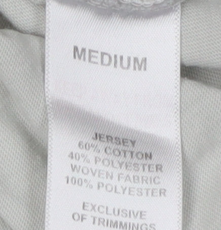 U.S. Athletic Men's Grey Medium Athletic Fit T-Shirt
