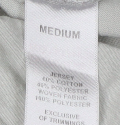 U.S. Athletic Men's Grey Medium Athletic Fit T-Shirt