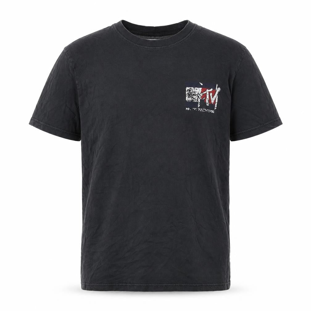 Mens UK Size S Tommy Jeans Black  T-Shirt