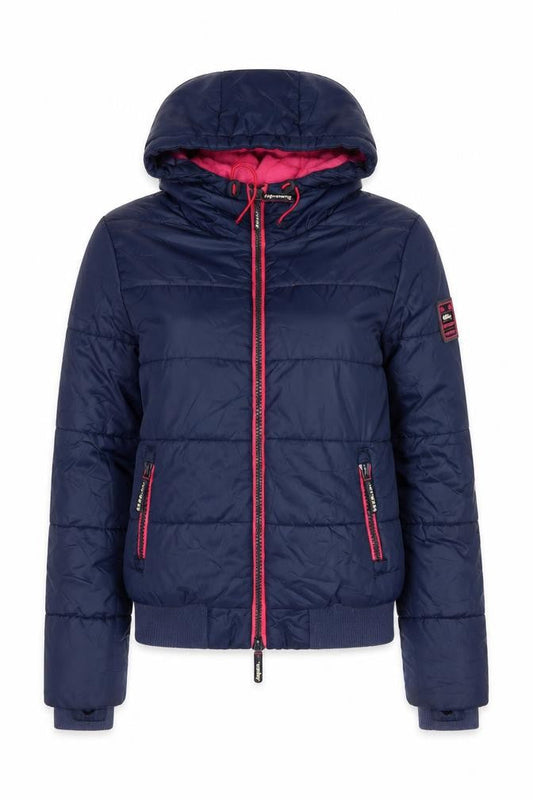 Womens UK Size XS Superdry Blue Puffer Jacket