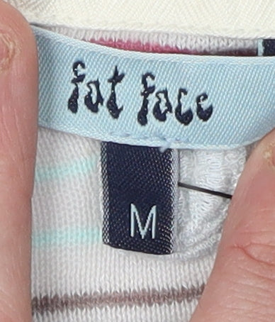 Fat Face Men's Multicoloured V-Neck Pullover Jumper M