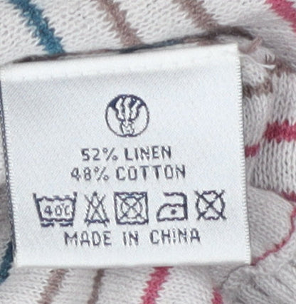 Fat Face Men's Multicoloured V-Neck Pullover Jumper M