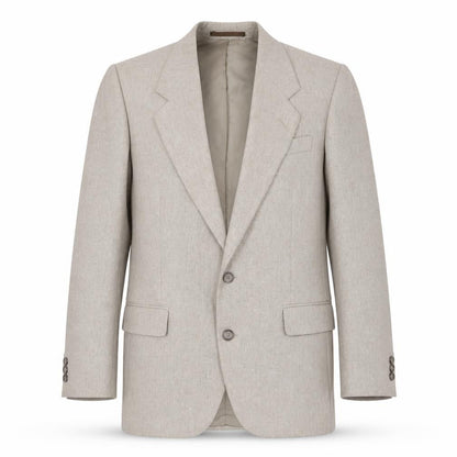 Mens UK Size 38 C&A Regular Beige Suit Jacket