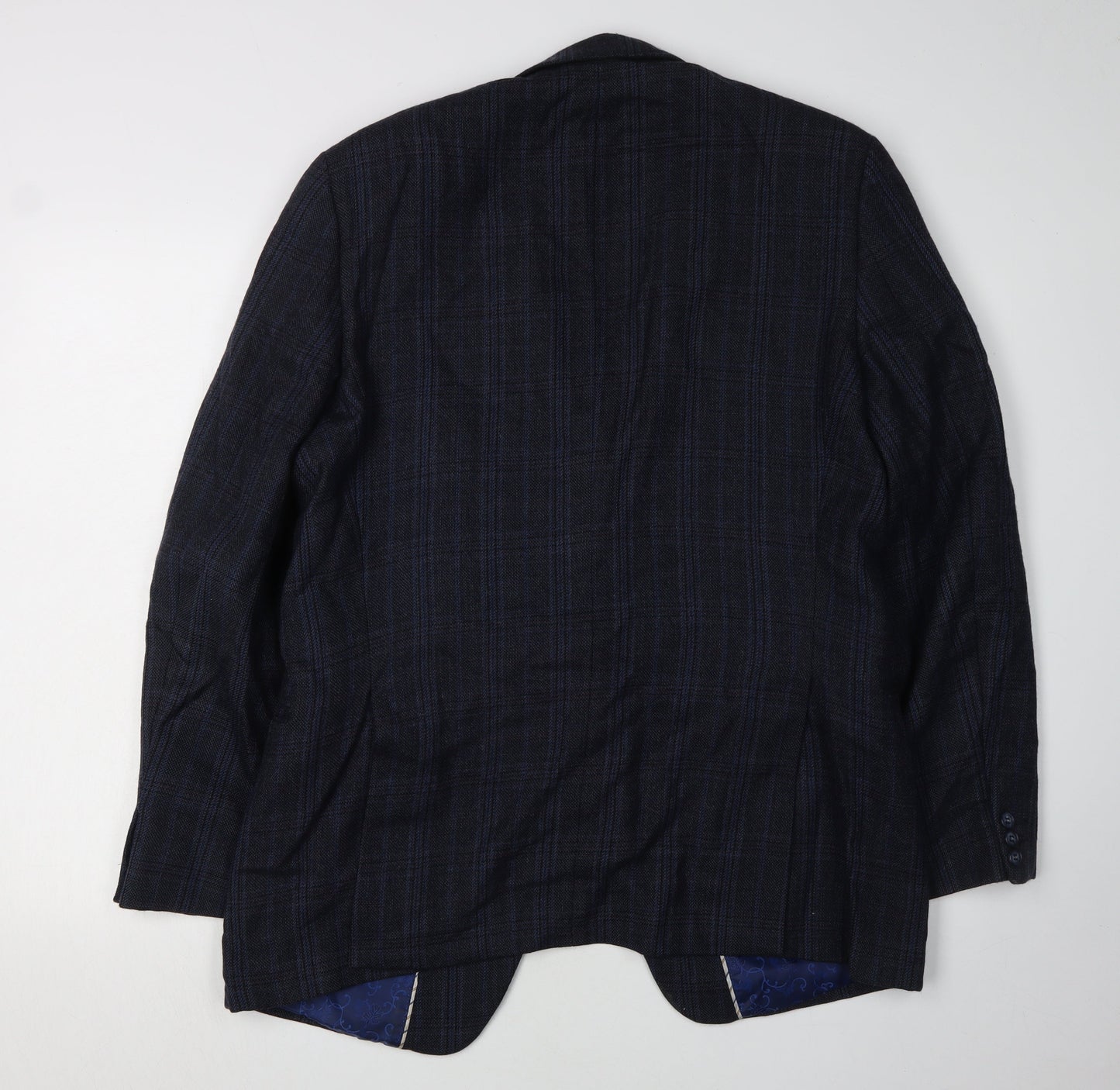 Mens UK Size 40 Fellini Regular Blue Suit Jacket
