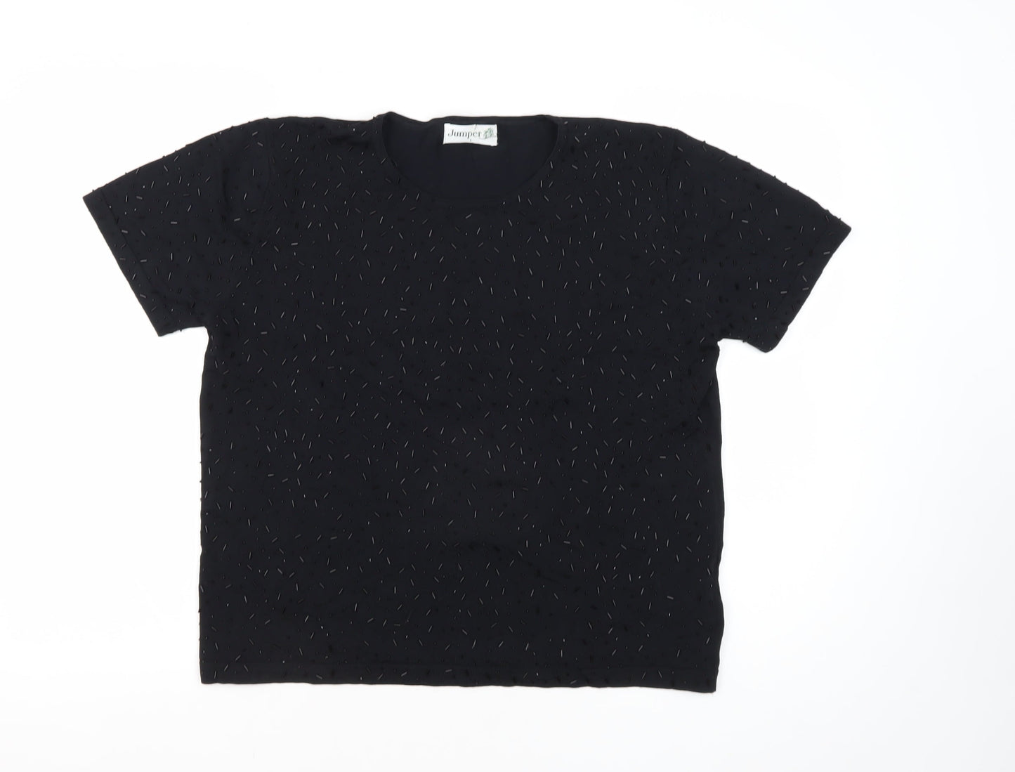 Unisex Adults UK Size L Jumper Black Jumper Jumper