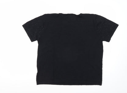 Unisex Adults UK Size L Jumper Black Jumper Jumper