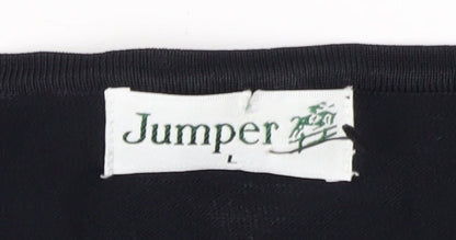 Unisex Adults UK Size L Jumper Black Jumper Jumper