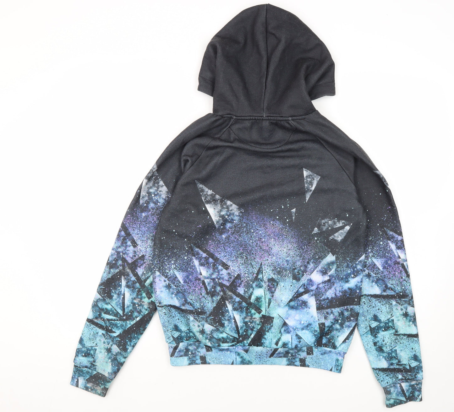 Boys DFND Black Graphic Hoodie 13-14 Years - Stylish Casual Wear