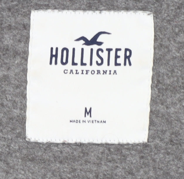 Hollister Women's Grey Pullover Sweatshirt M
