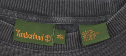 Timberland Men's Black Cotton Pullover Jumper XL