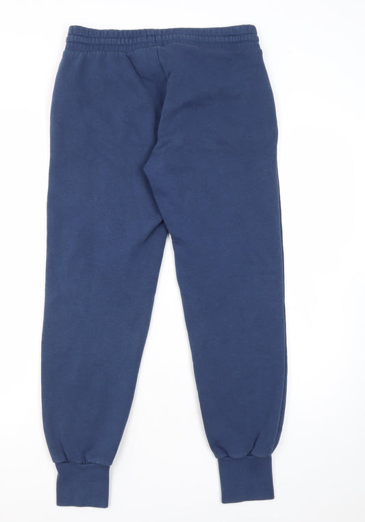 Unisex Adultss UK Size S Converse Regular Fit Jogger Blue Trousers