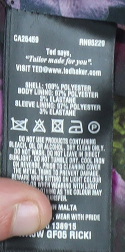 Ted Baker Women's Black Suit Jacket UK 8 Business Formal