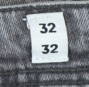 Jack & Jones Men's Grey Skinny Jeans - Size 32