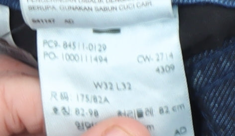 Levi's Men's Blue Straight Jeans Size 32