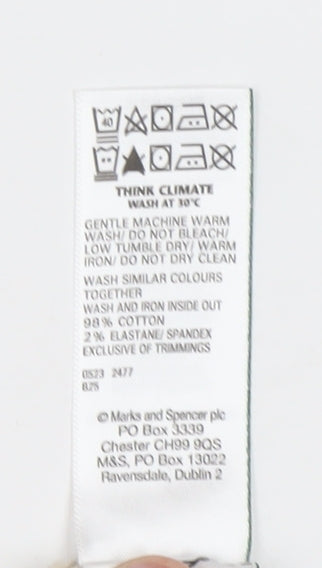 Marks and Spencer Men's Beige Cargo Trousers M