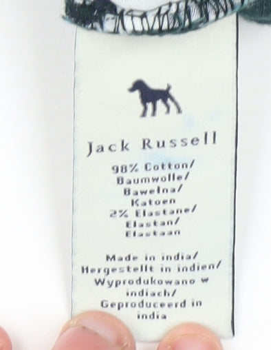 Jack Russell Men's Green Corduroy Trousers Size 34