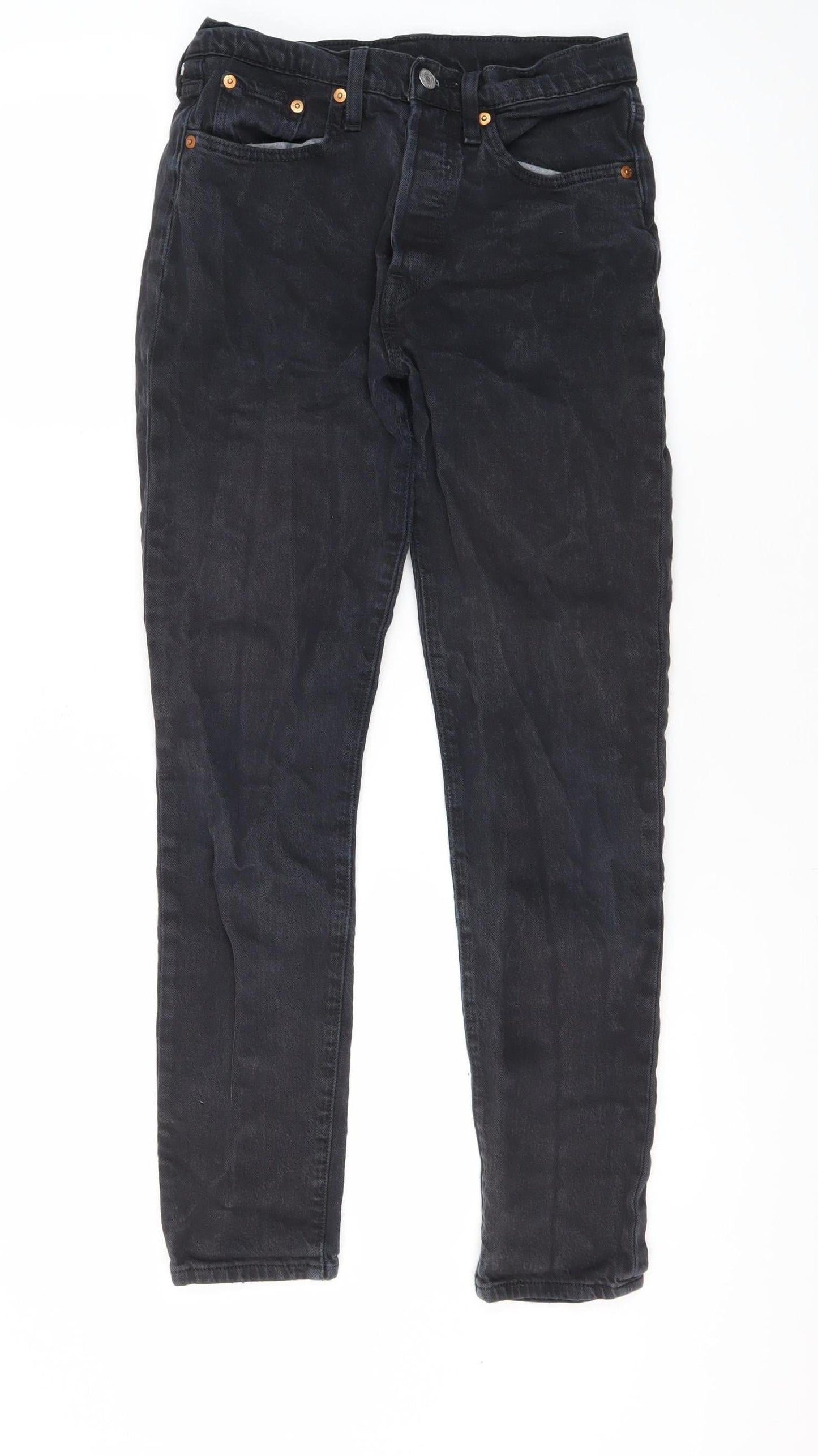 Levi's Premium Men's Black Straight Jeans Size 28