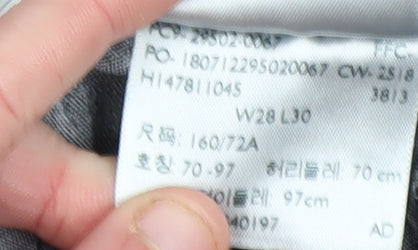 Levi's Premium Men's Black Straight Jeans Size 28