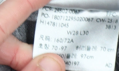 Levi's Premium Men's Black Straight Jeans Size 28