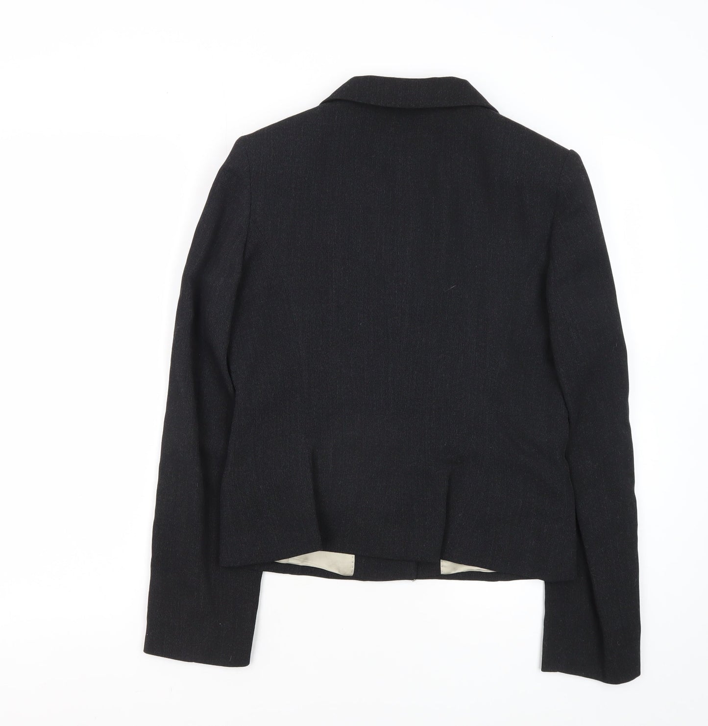 Jigsaw Women's Black Blazer, Size 12, Classic Style