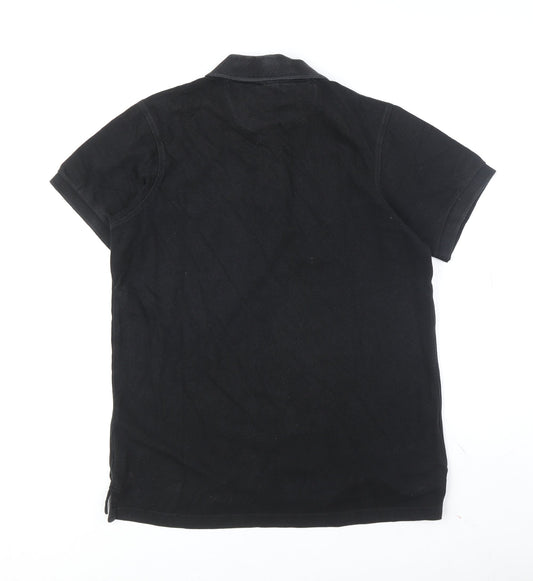 Bench Ivory Men's Medium Henley Jumper, Button Accent