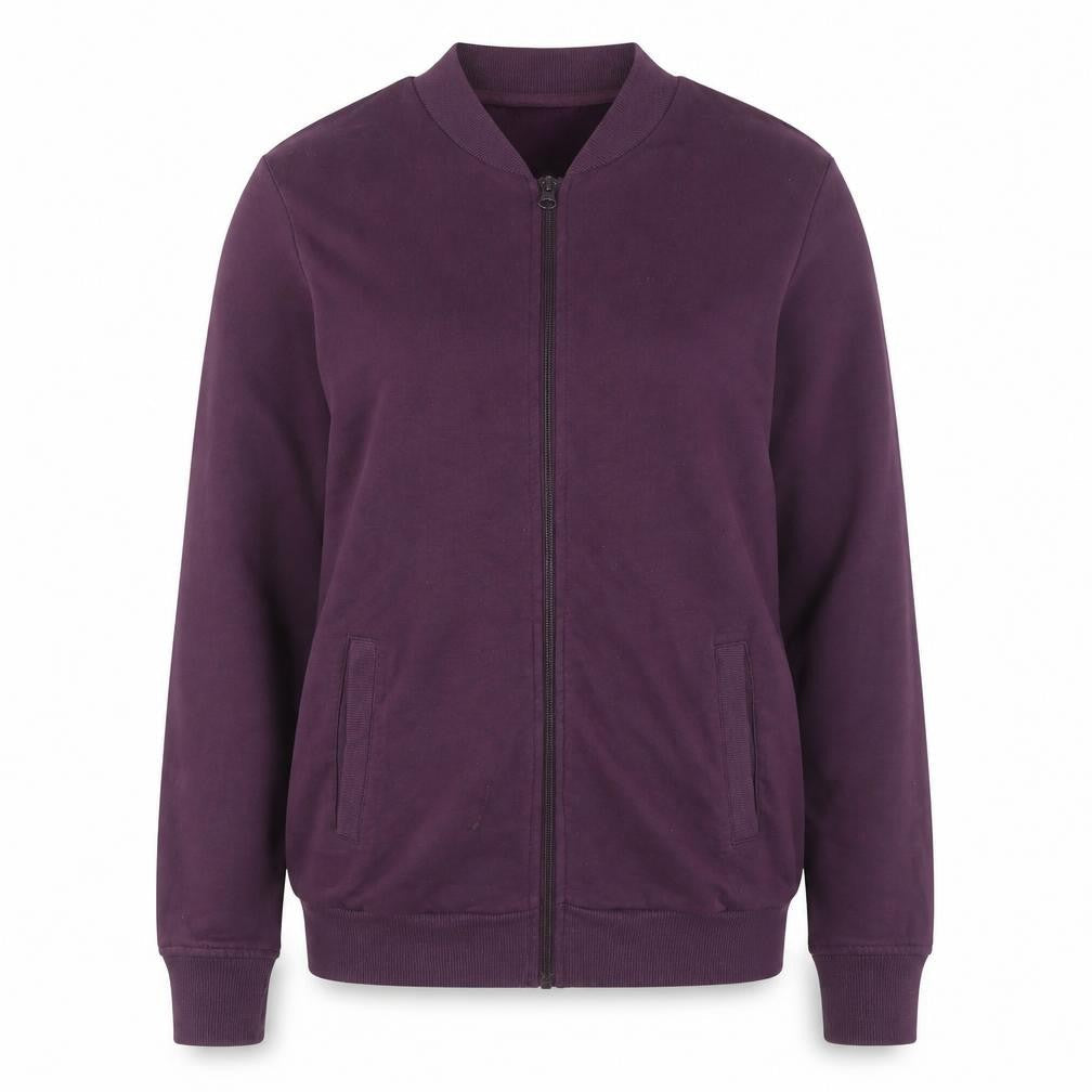 Cotton Traders Women's Purple Bomber Jacket XS Casual