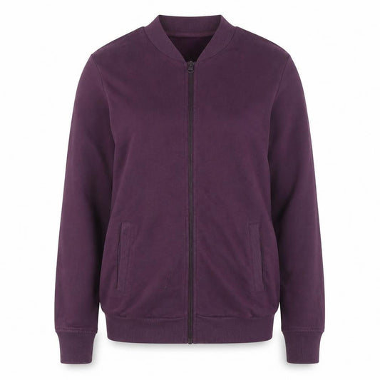 Cotton Traders Women's Purple Bomber Jacket XS Casual