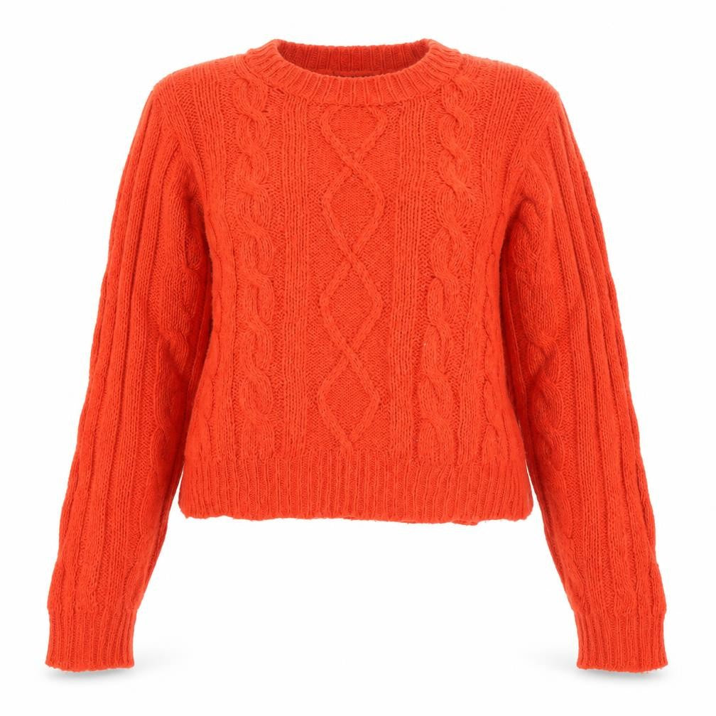Womens UK Size M QED London Orange Pullover Jumper