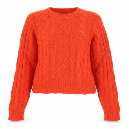 Womens UK Size M QED London Orange Pullover Jumper