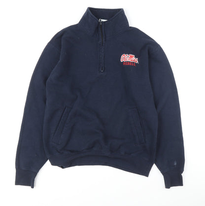 Champion Unisex Blue Medium Pullover Sweatshirt