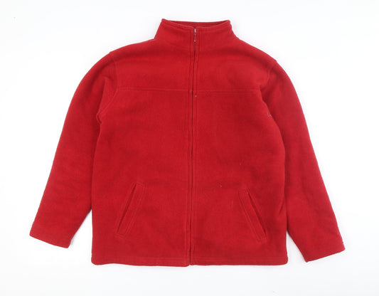 EWM Pure Classics Women’s Red Fleece Jacket Medium