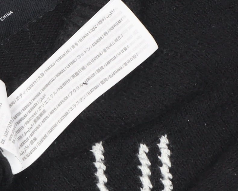 Hollister Men's Black Medium Crew Neck Pullover Jumper