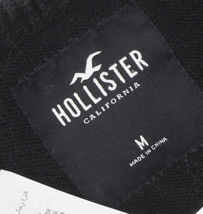 Hollister Men's Black Medium Crew Neck Pullover Jumper