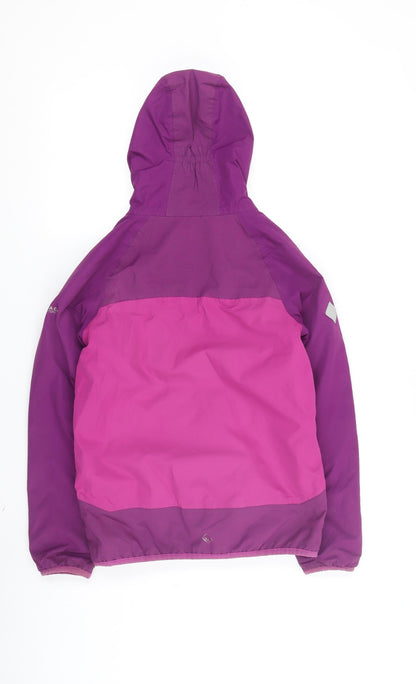 Regatta Girls Purple Puffer Jacket 12 Years Waterproof