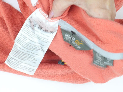 Regatta Women's Pink Fleece Pullover Sweatshirt L