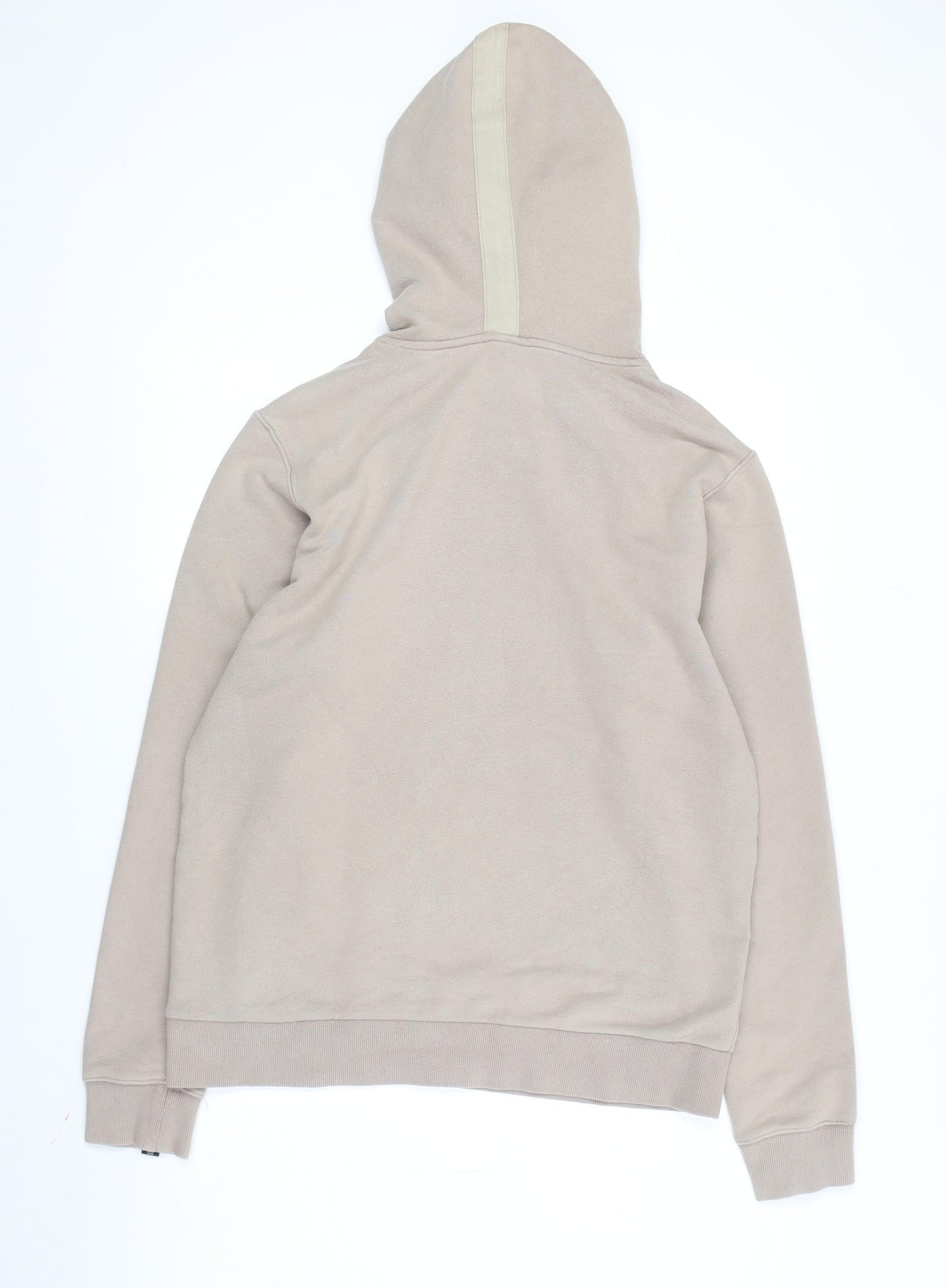 Mens UK Size S PUMA Beige Pullover Hoodie