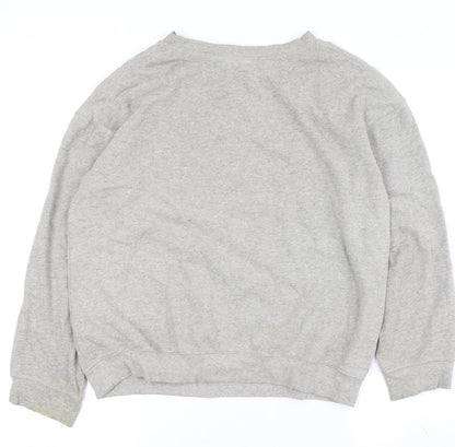 Womens UK Size 6 Disney Grey Pullover Sweatshirt