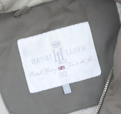 Unisex Adults UK Size S Henri Lloyd Green Parka Coat