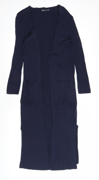 Womens UK Size S Marks and Spencer Blue Cardigan Jumper
