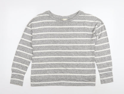 Womens UK Size 10 Marks and Spencer Grey Jersey T-Shirt