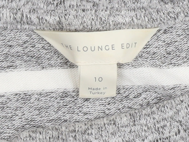 Womens UK Size 10 Marks and Spencer Grey Jersey T-Shirt