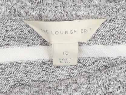 Womens UK Size 10 Marks and Spencer Grey Jersey T-Shirt