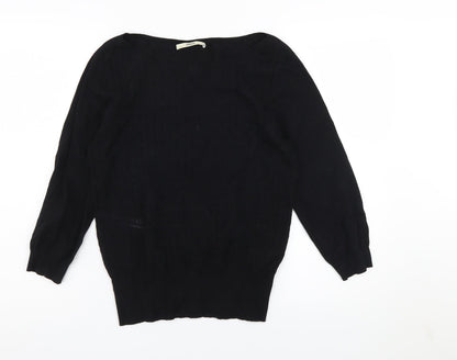 Womens UK Size L Oasis Black Pullover Jumper
