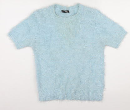 Womens UK Size M Quiz Blue Pullover Jumper
